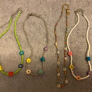Flower :) necklaces